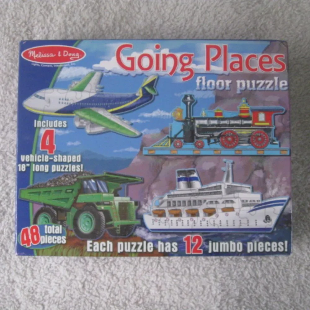Melissa & Doug Going Places Floor Puzzle